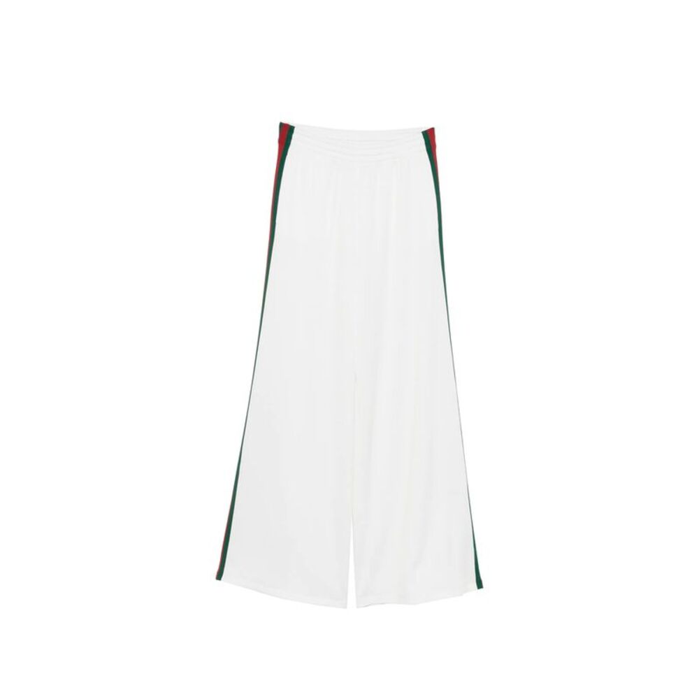 Gucci White Trousers - Track Pants Women